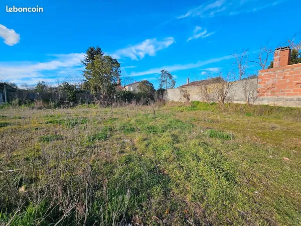 SEYSSES TERRAIN à bâtir vendu avec permis de construire accepté 