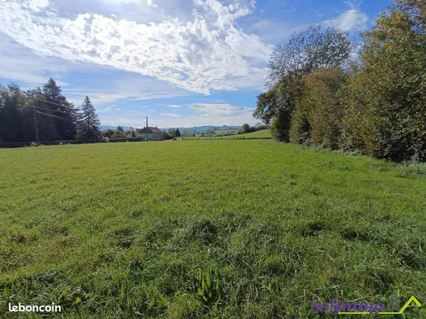 Terrain 1 383 m² Chelieu 