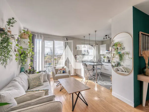 Appartement 3 pièces 52 m² 