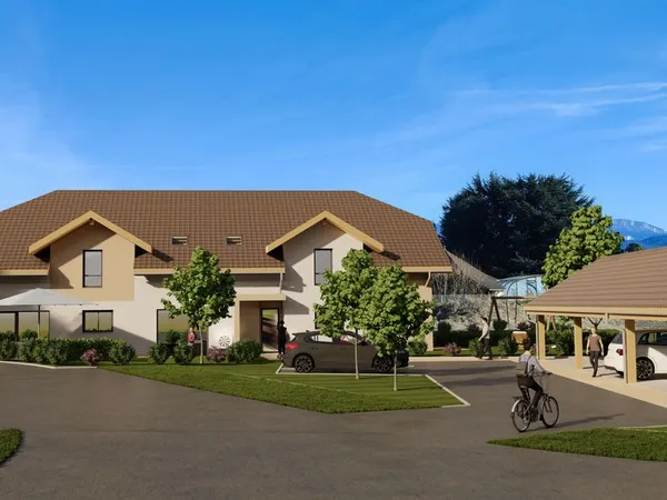Secteur Aiguebelette / La Tour-du-Pin - Appartement avec jardin 