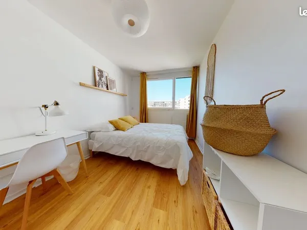 Chambre en coloc tout inclus (internet, assurance, ménage, fluides etc.) 