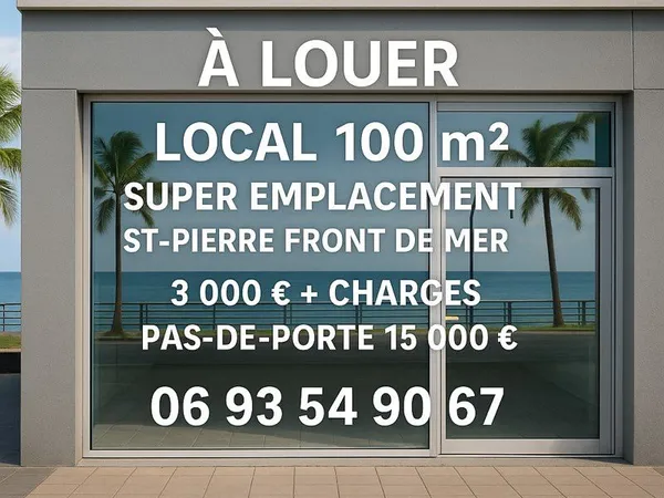 Local à louer St pierre 