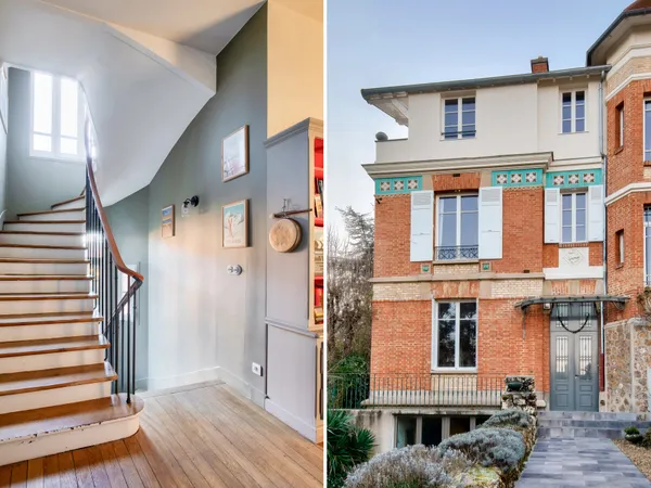 Garches - TRIANGLE D'OR - Maison à vendre - 316m²- 5 chambres - Terrain 528m² 