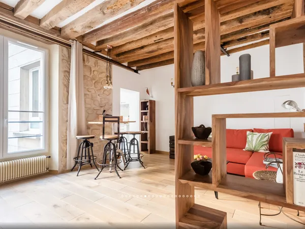 Appartement de charme meublé en plein coeur du Marais - Prestations haut de gamme, toutes charges 