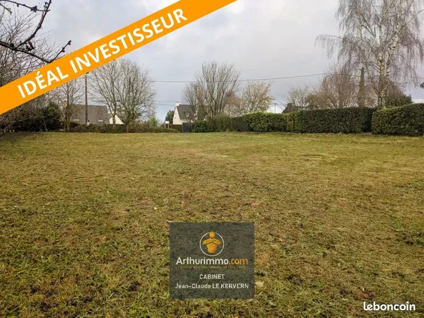 Terrain 1096 m² Ploufragan 