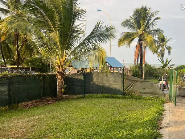 Vente d'un T2 loué - Jardin - Face plage Sainte-Rita - Idéal investisseur 