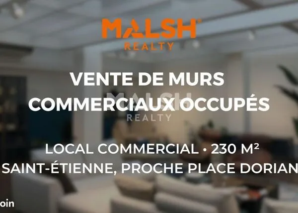 Local commercial 230 m² 