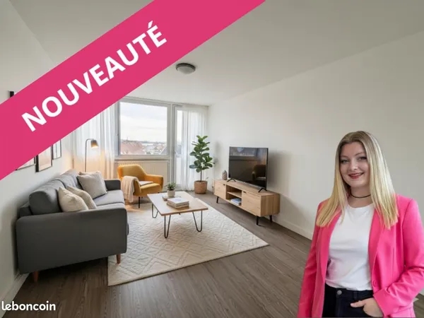 Appartement 3 pièces 63 m² 