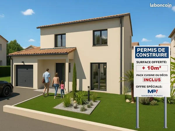 Maison 4 pièces 92 m² 