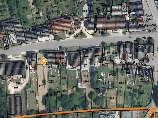 Terrain 1287 m² 