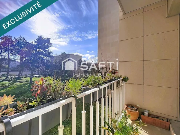 RUEIL CENTRE VILLE- Appartement F3, BALCON, CAVE et BOX 