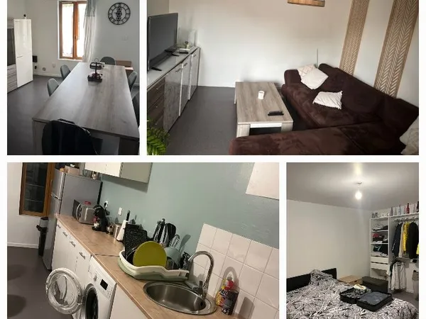 Lillers prox centre, sympa grand 3 pièces 54 m2 