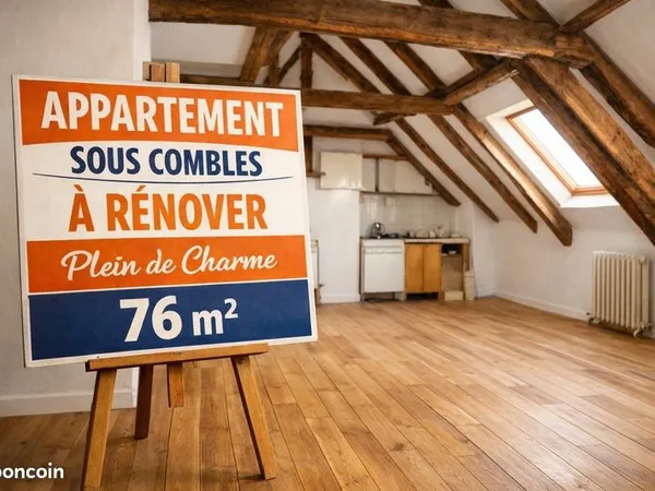 Appartement 4 pièces 77 m² 