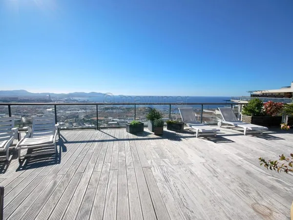 Exceptionnel T4 vue mer ? Terrasse XXL ? Résidence Grand Baie 13016 Marseille 