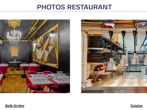 A louer - Restaurant 165m2 rdc 
