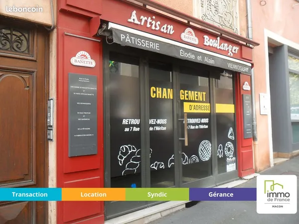Local commercial 107 m² MACON 
