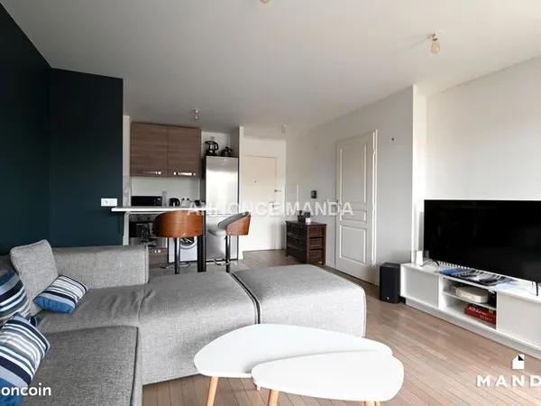 Appartement 2 pièces 42 m² 
