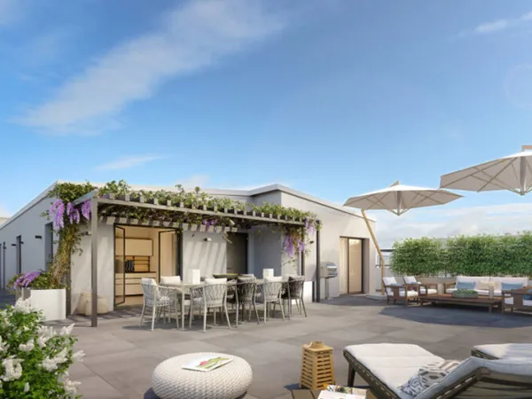 RETOUR à LA VENTE : Neuf et Livré ! Exceptionnel Type 4 avec 102 m2 de TERRASSE au DERNIER ETAGE 