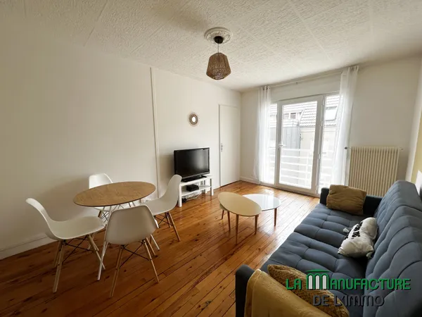 APPARTEMENT T4 - 63,58M2 - MEUBLE ET EQUIPE. 