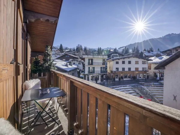 MEGEVE - Appartement 2 chambres en attique au coeur du village 