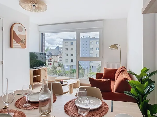Loue chambre dans appartement 64m² - colocation haut de gamme 