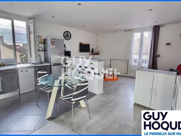 Appartement 3 pièces 63 m² 