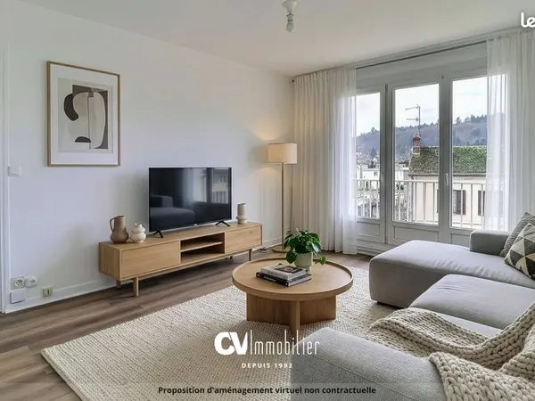 Appartement 3 pièces 63 m² 