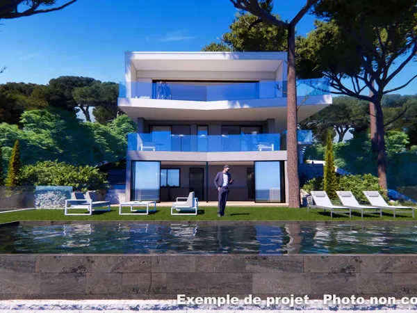 Villa avec splendide vue mer, Cap d'Antibes 