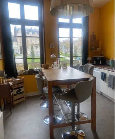 À louer charmant Appartement T3 square Froissart à Valenciennes 