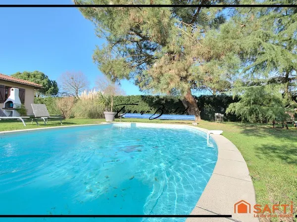 Maison T4 avec piscine et grand jardin au calme 