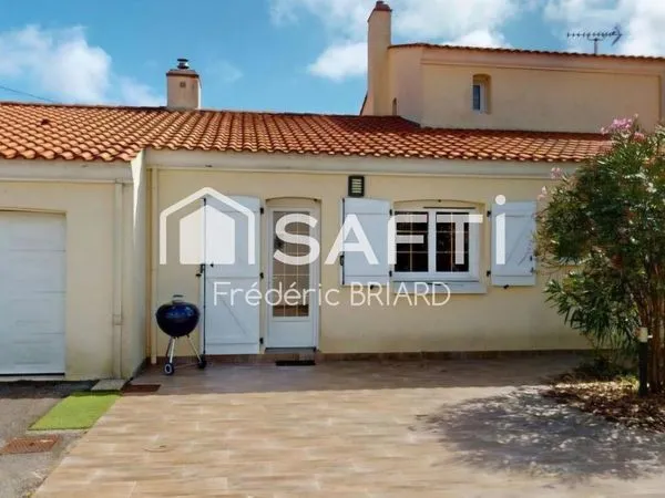 Talmont St Hilaire. Maison 124m2, 3ch, 608m2 