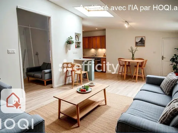 Appartement 1 pièce 19 m² 