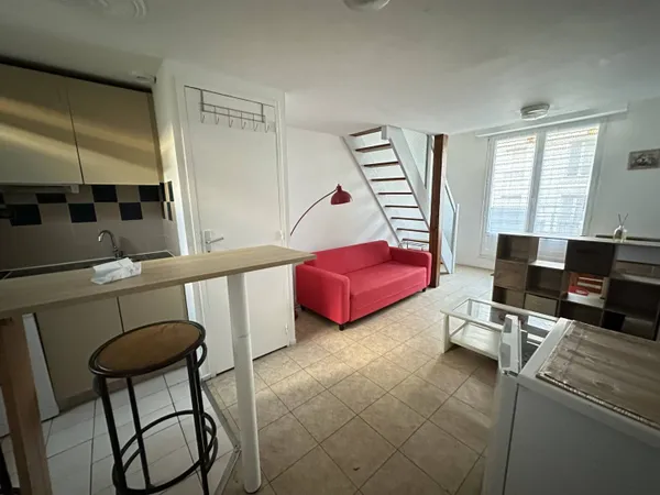 Duplex 2 pièces 27 m² 