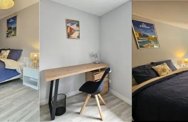 Magnifique chambre de 13 m2 NIORT Quartier St Florent 