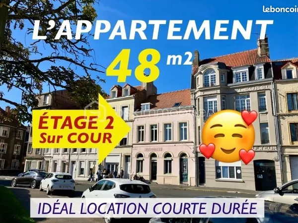 Appartement 3 pièces 48 m² 
