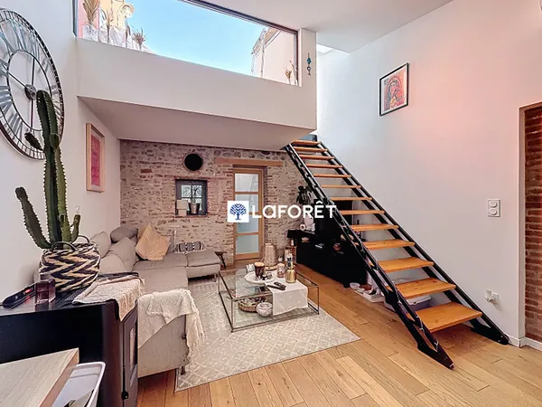 Maison de ville avec terrasse sans vis a vis 