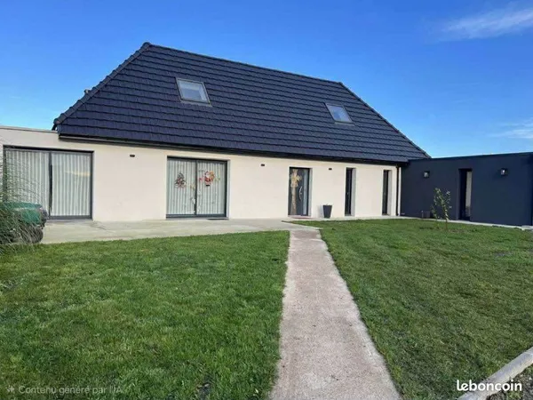 Maison semi plain pied 154m2 
