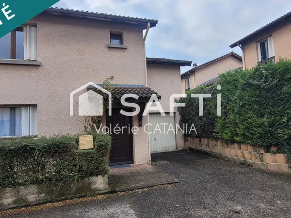 Moirans - Maison de 90 m², 4 chambres, garage, jardinet 