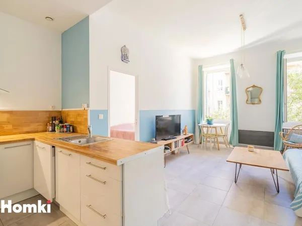 Vends T2 - 50m² - Marseille 13005 