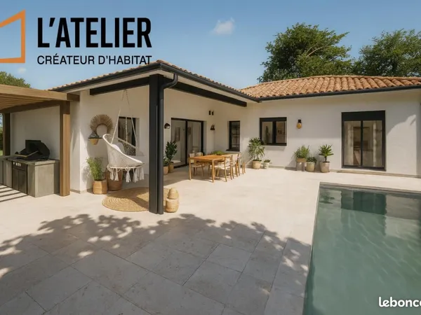 Terrain 700 m² Gastes 