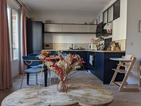 Appartement 3 pièces 52 m² 