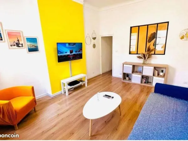 Appartement type 2 rénové centre ville Noailles 