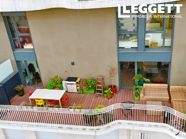 Clichy (92) Centre ville/Gambetta : Duplex 5/6 pièces ? Derniers étages sur terrasse vue 