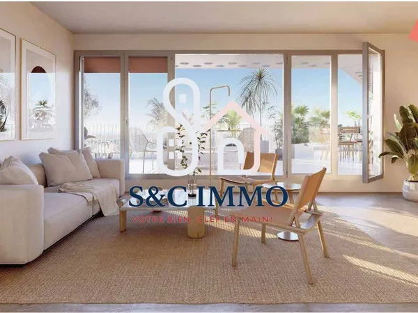 Appartement 3 pièces 64 m² 