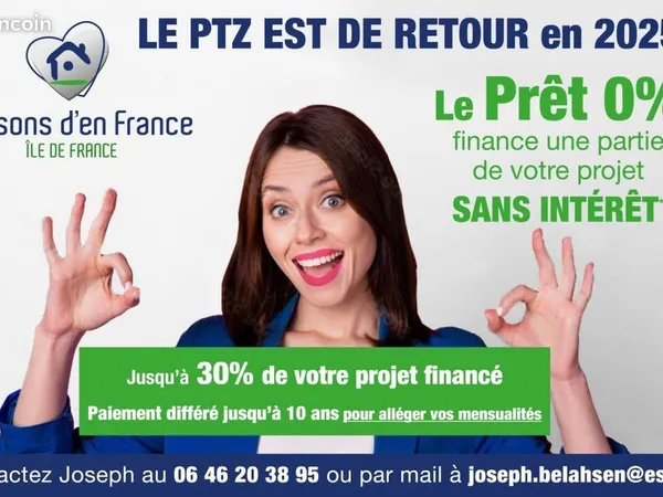 Terrain 390 m² Belloy En France 