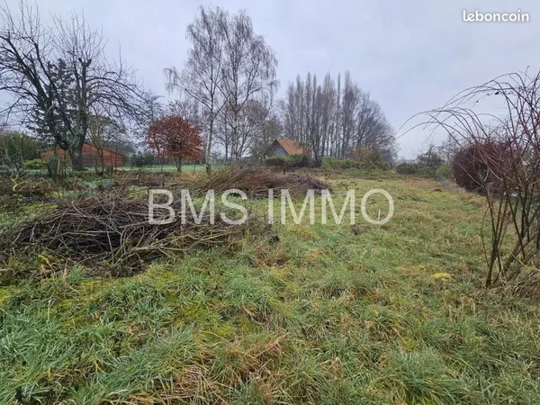 Terrain 1 414 m² Moncheaux 