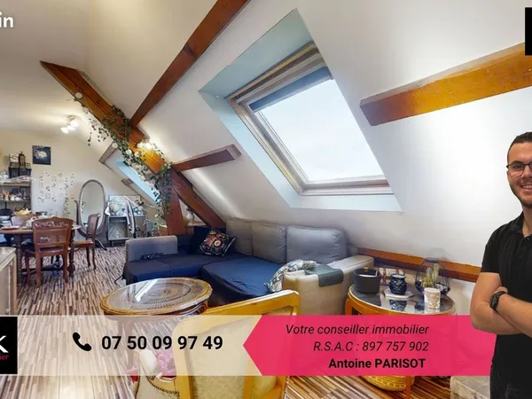 Appartement 3 pièces 43 m² 