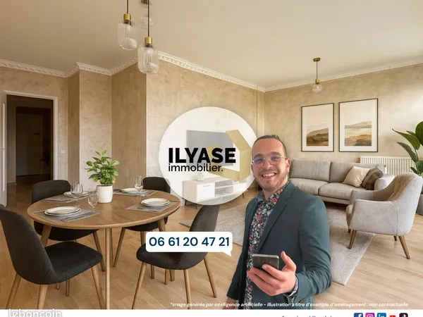 Appartement 4 pièces 75 m² 