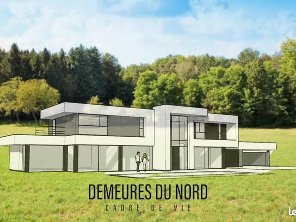 Terrain 1 837 m² Marquillies 