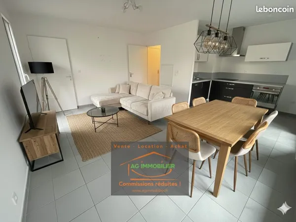 Appartement 3 pièces 55 m² 